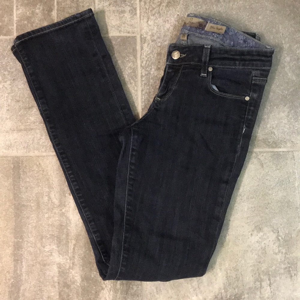 Paige premium denim jean dark wash